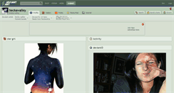 Desktop Screenshot of beckawalley.deviantart.com