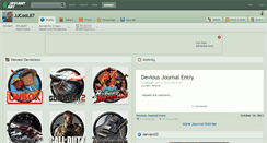 Desktop Screenshot of jjcool87.deviantart.com