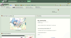 Desktop Screenshot of pakapom.deviantart.com