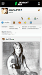 Mobile Screenshot of maria1987.deviantart.com