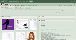 Desktop Screenshot of cai-cai.deviantart.com