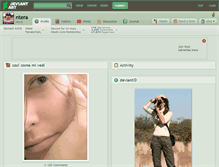 Tablet Screenshot of ntera.deviantart.com
