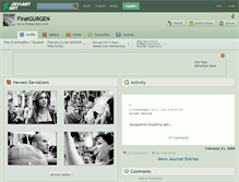 Tablet Screenshot of firatgurgen.deviantart.com