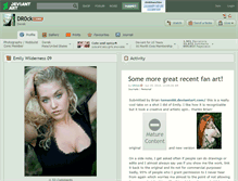 Tablet Screenshot of dr0ck.deviantart.com