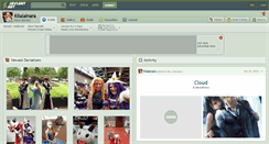 Desktop Screenshot of kilalainara.deviantart.com