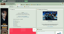 Desktop Screenshot of cartoncollection.deviantart.com