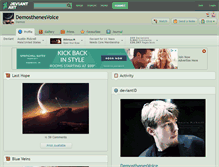 Tablet Screenshot of demosthenesvoice.deviantart.com