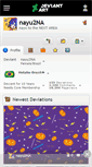 Mobile Screenshot of nayu2na.deviantart.com