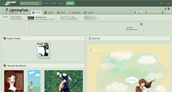 Desktop Screenshot of lightningflash.deviantart.com