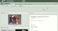 Desktop Screenshot of cri-dragonrider.deviantart.com