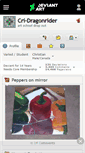 Mobile Screenshot of cri-dragonrider.deviantart.com