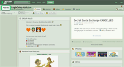 Desktop Screenshot of luigixdaisy-addicts.deviantart.com