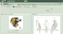 Desktop Screenshot of eagleflyte.deviantart.com