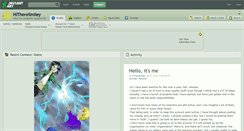 Desktop Screenshot of hitheresmiley.deviantart.com