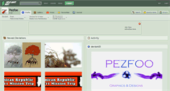 Desktop Screenshot of pezfoo.deviantart.com