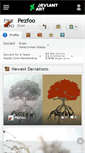 Mobile Screenshot of pezfoo.deviantart.com