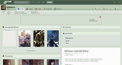 Desktop Screenshot of kokuto-h.deviantart.com