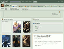 Tablet Screenshot of kokuto-h.deviantart.com