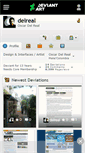 Mobile Screenshot of delreal.deviantart.com
