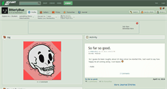 Desktop Screenshot of bitterlyblue.deviantart.com