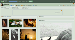 Desktop Screenshot of berilium.deviantart.com