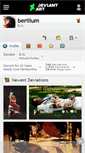 Mobile Screenshot of berilium.deviantart.com