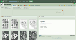 Desktop Screenshot of ironserpent.deviantart.com