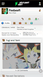 Mobile Screenshot of feebeefi.deviantart.com