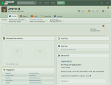 Tablet Screenshot of jerevin-id.deviantart.com