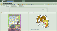 Desktop Screenshot of princesspeatoadstool.deviantart.com