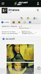 Mobile Screenshot of el1anora.deviantart.com