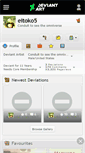 Mobile Screenshot of eitoko5.deviantart.com