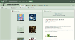 Desktop Screenshot of generation-manfra.deviantart.com