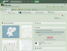 Tablet Screenshot of fdp-rules.deviantart.com