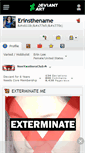 Mobile Screenshot of erinsthename.deviantart.com