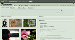 Desktop Screenshot of martonrobert.deviantart.com