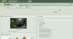 Desktop Screenshot of fluffycatgirl.deviantart.com