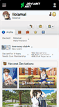 Mobile Screenshot of ilolamai.deviantart.com