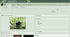 Desktop Screenshot of lifu.deviantart.com