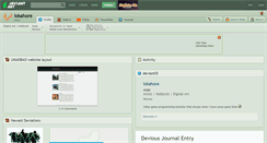 Desktop Screenshot of lokahore.deviantart.com