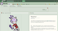 Desktop Screenshot of blaze-esp.deviantart.com