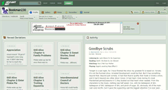 Desktop Screenshot of bookman230.deviantart.com