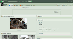 Desktop Screenshot of ouylle.deviantart.com