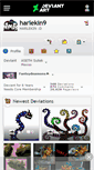 Mobile Screenshot of harlekin9.deviantart.com