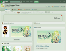 Tablet Screenshot of ffcc-echoes-of-time.deviantart.com