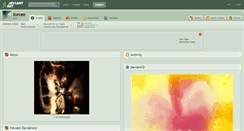 Desktop Screenshot of icecee.deviantart.com