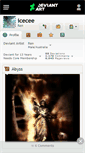 Mobile Screenshot of icecee.deviantart.com