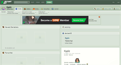 Desktop Screenshot of ilyplz.deviantart.com