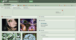 Desktop Screenshot of dkcdesigns.deviantart.com