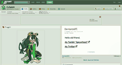 Desktop Screenshot of cldaishi.deviantart.com